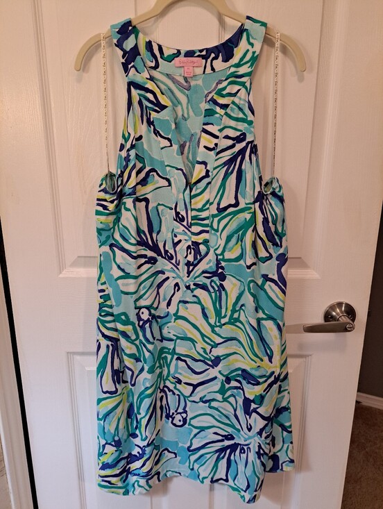 Lilly Pulitzer Dresses & Skirts - Lilly Pulitzer Achelle Pool Blue Stay Cool - Absolute Final $$